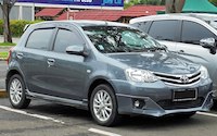 Toyota Etios, Maximum Passengers: 2, Suitcases: 4, Hand Bags: 2. <br>$45.00 USD